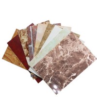 Uv Coating Decorative Wall Board Pvc Sheet With Marble Design