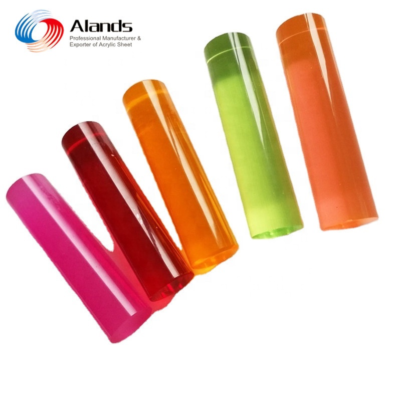 Plastic Rod Wholesale Colored Pmma Plastic Acrylic Rod For Led Lighting